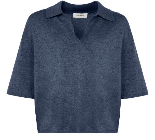 LISA YANG Neela short sleeves cashmere t-shirt