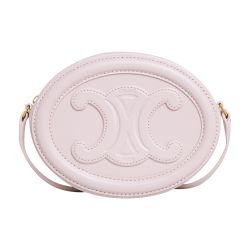 Women's Crossbody Oval Purse Cuir Triomphe In Smooth Calfskin, CELINE