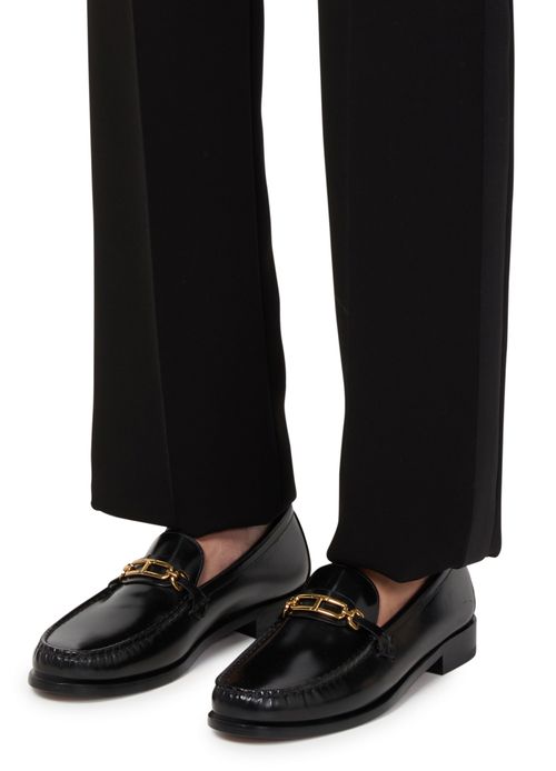 TOM FORD Brushed leather loafers