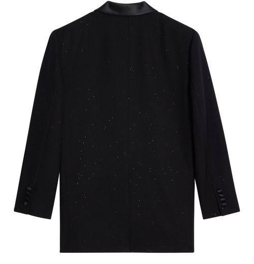 CELINE Tuxedo jude glittery grain de poudre jacket