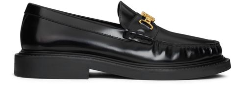 CELINE Celine université Triomphe chain loafers in polished bull