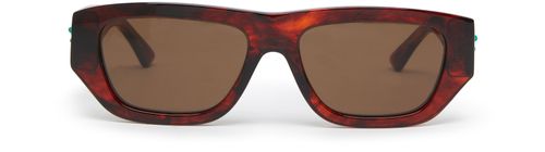 BOTTEGA VENETA Lunettes de soleil rectangulaires
