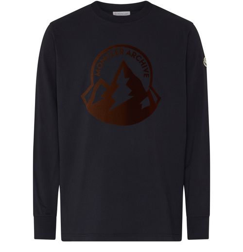 MONCLER Printed long-sleeved t-shirt