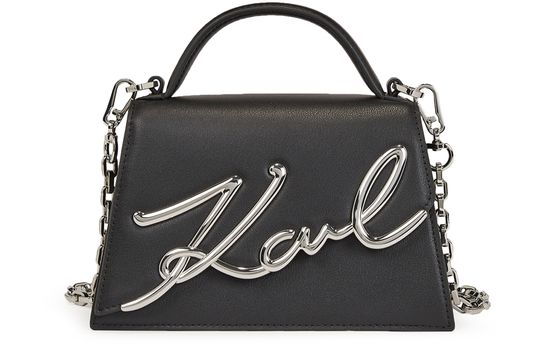 Women s K Signature small crossbody bag KARL LAGERFELD 24S
