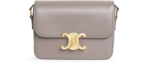 CELINE Teen Triomphe bag in shiny calfskin