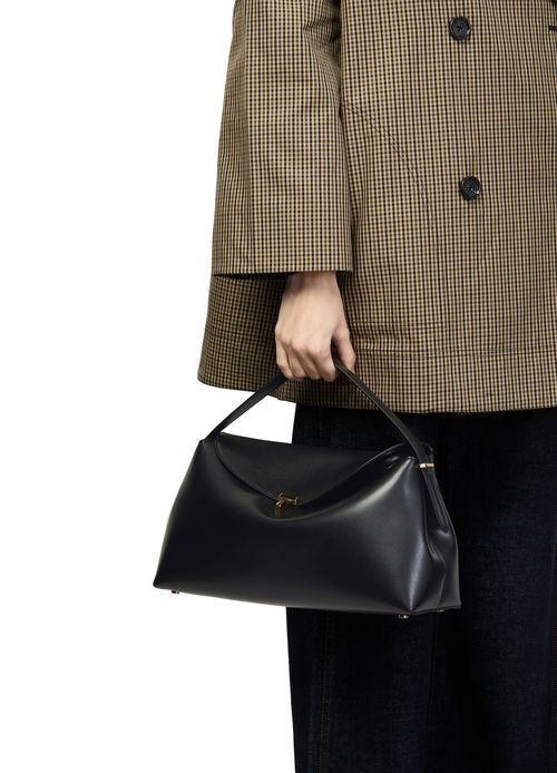 TOTEME T-Lock leather handbag