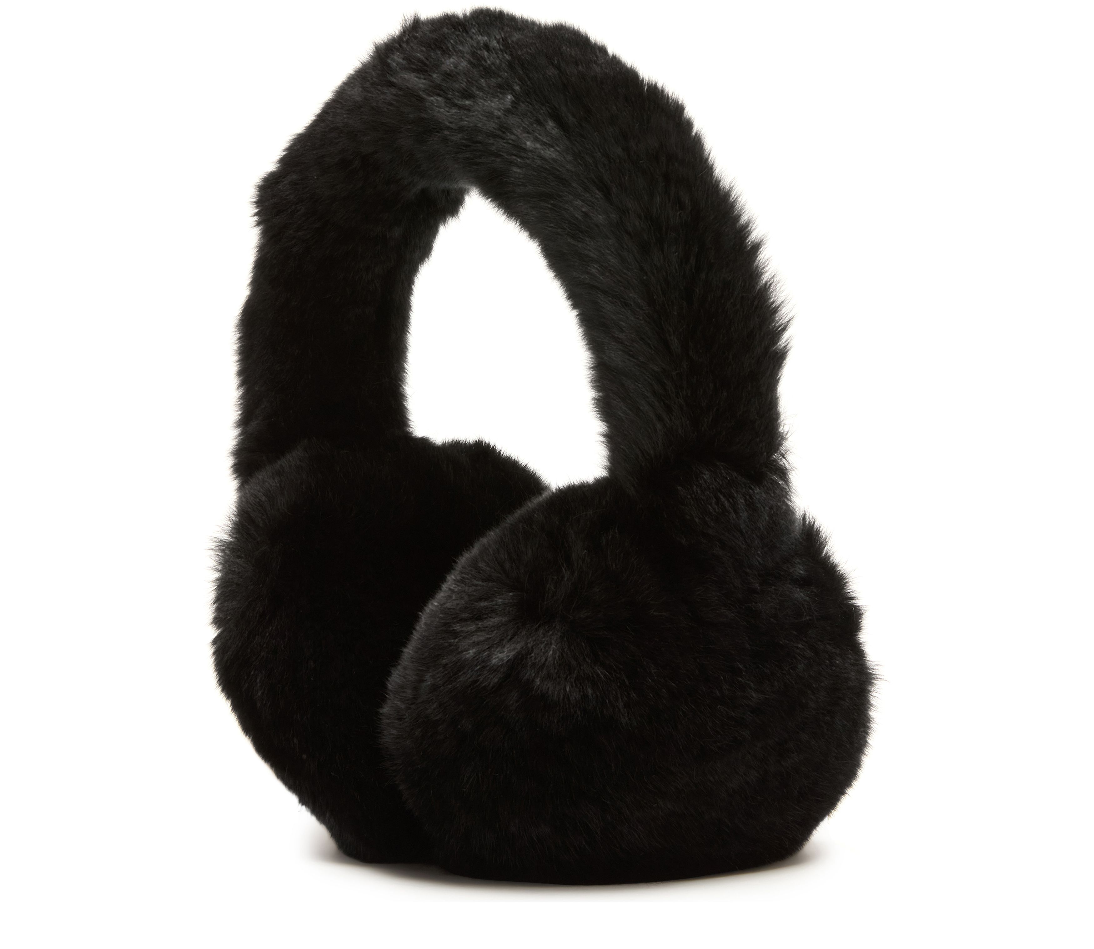 Rex rabbit fur earmuffs