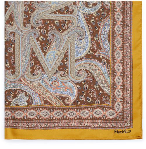 MAX MARA Carre90 silk scarf