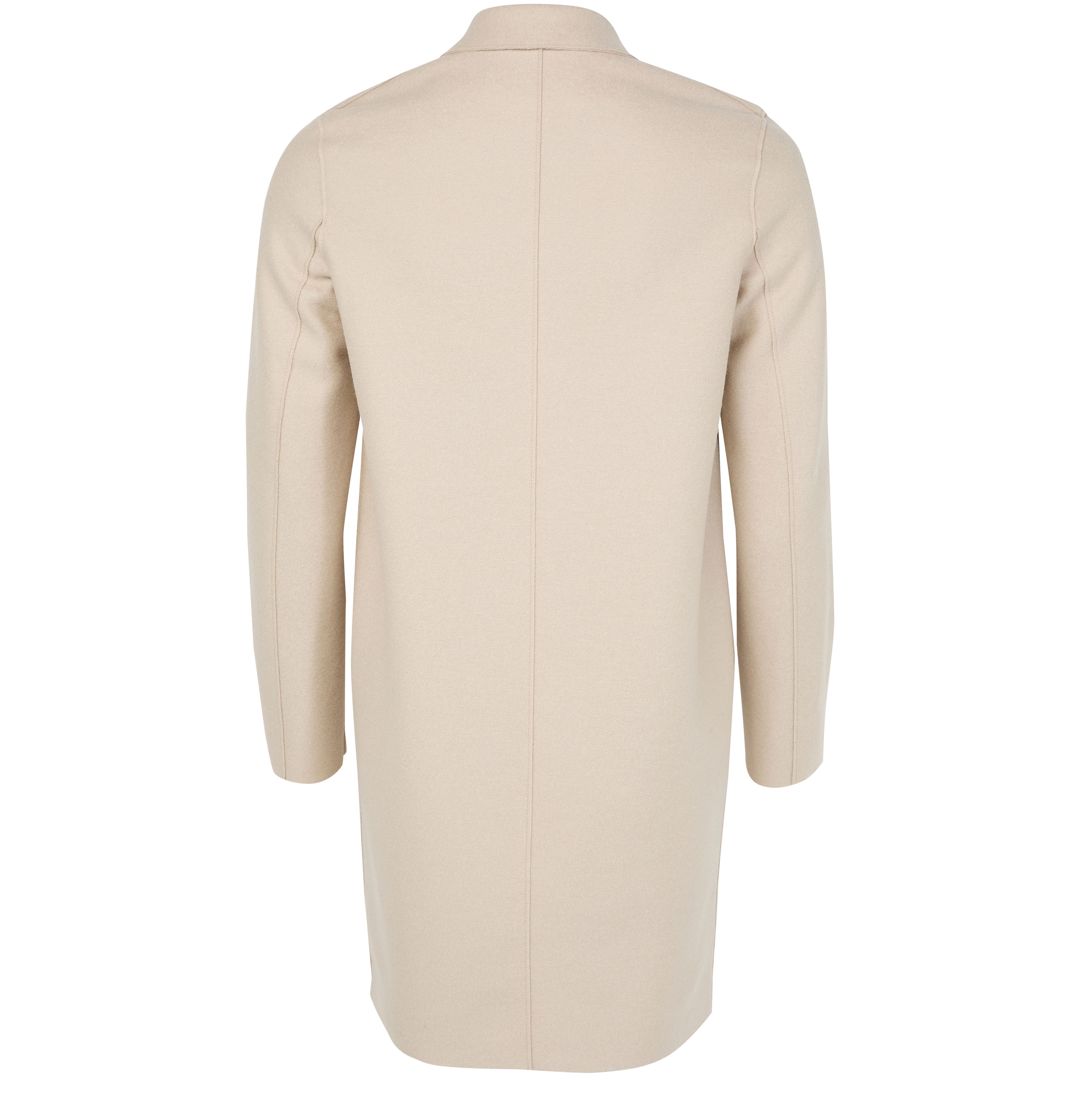 Cocoon pressed wool coat thumbnail 3