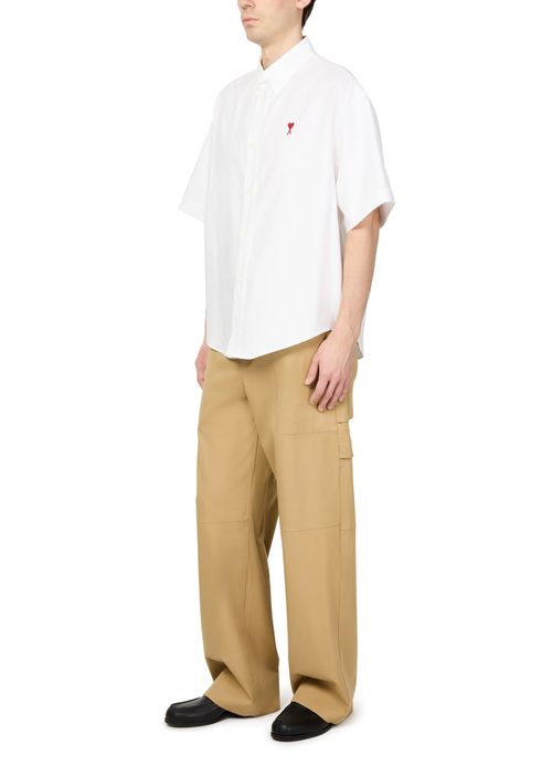 AMI PARIS Boxy fit short-sleeved shirt
