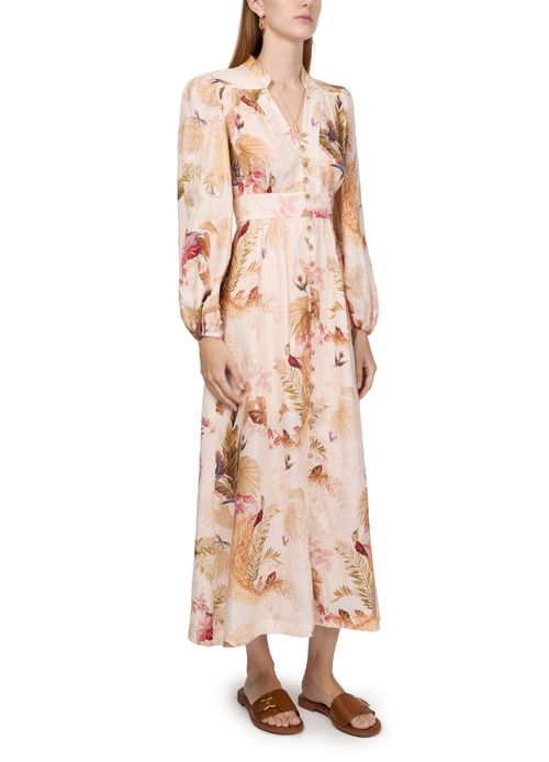 ZIMMERMANN Robe midi décolletée Ascension