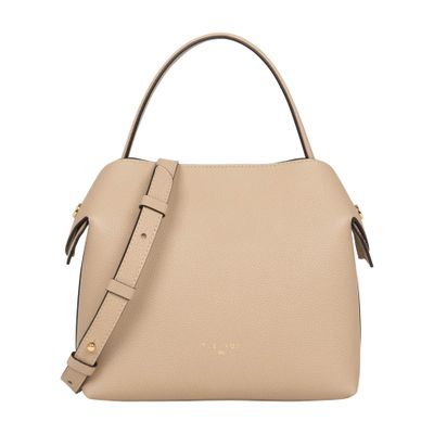 Fleuron Medium Swann Bag In Beige