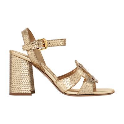 Louis Vuitton Lv Isola Sandal In Gold
