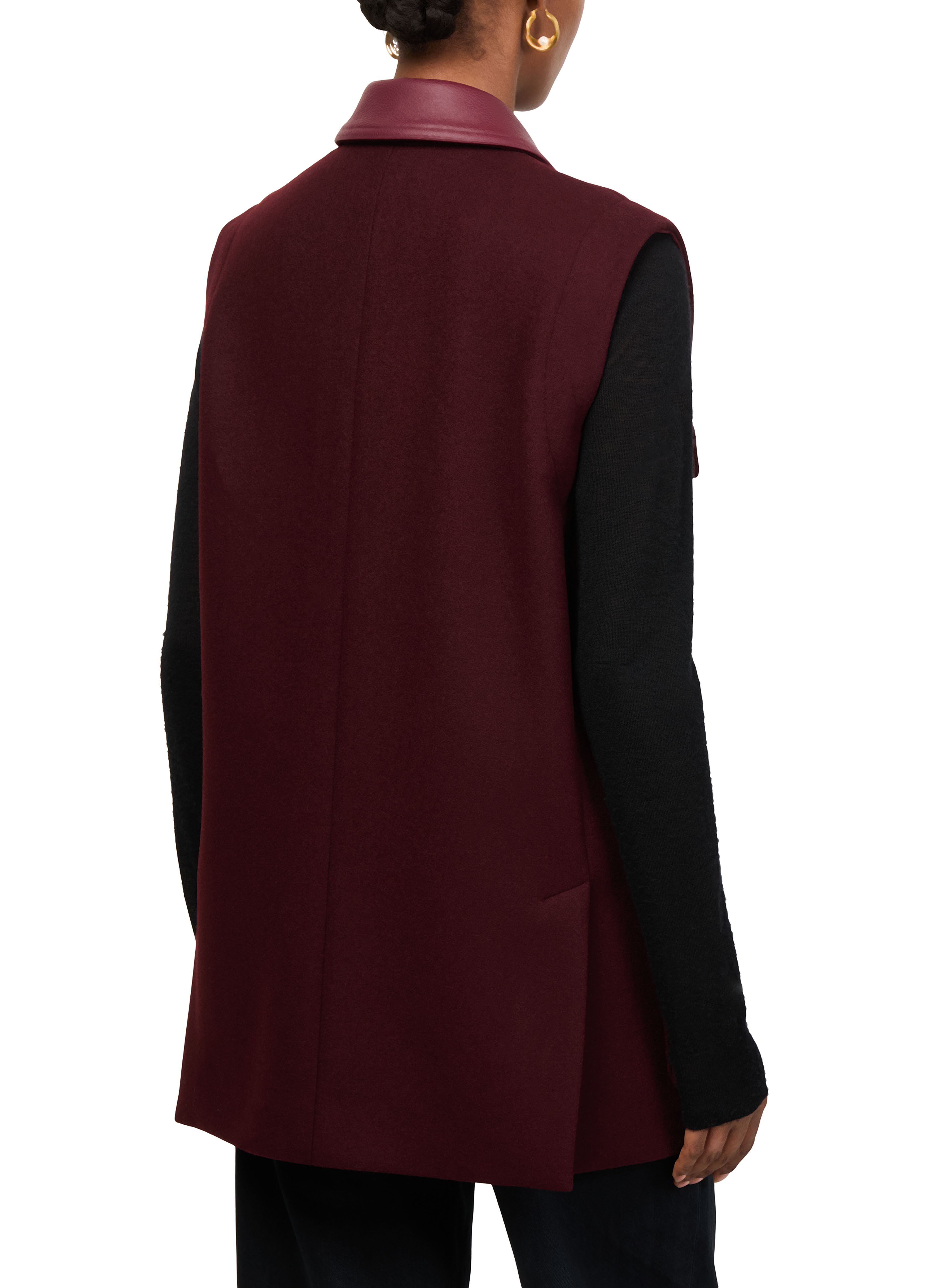 Sleeveless cargo jacket thumbnail 5