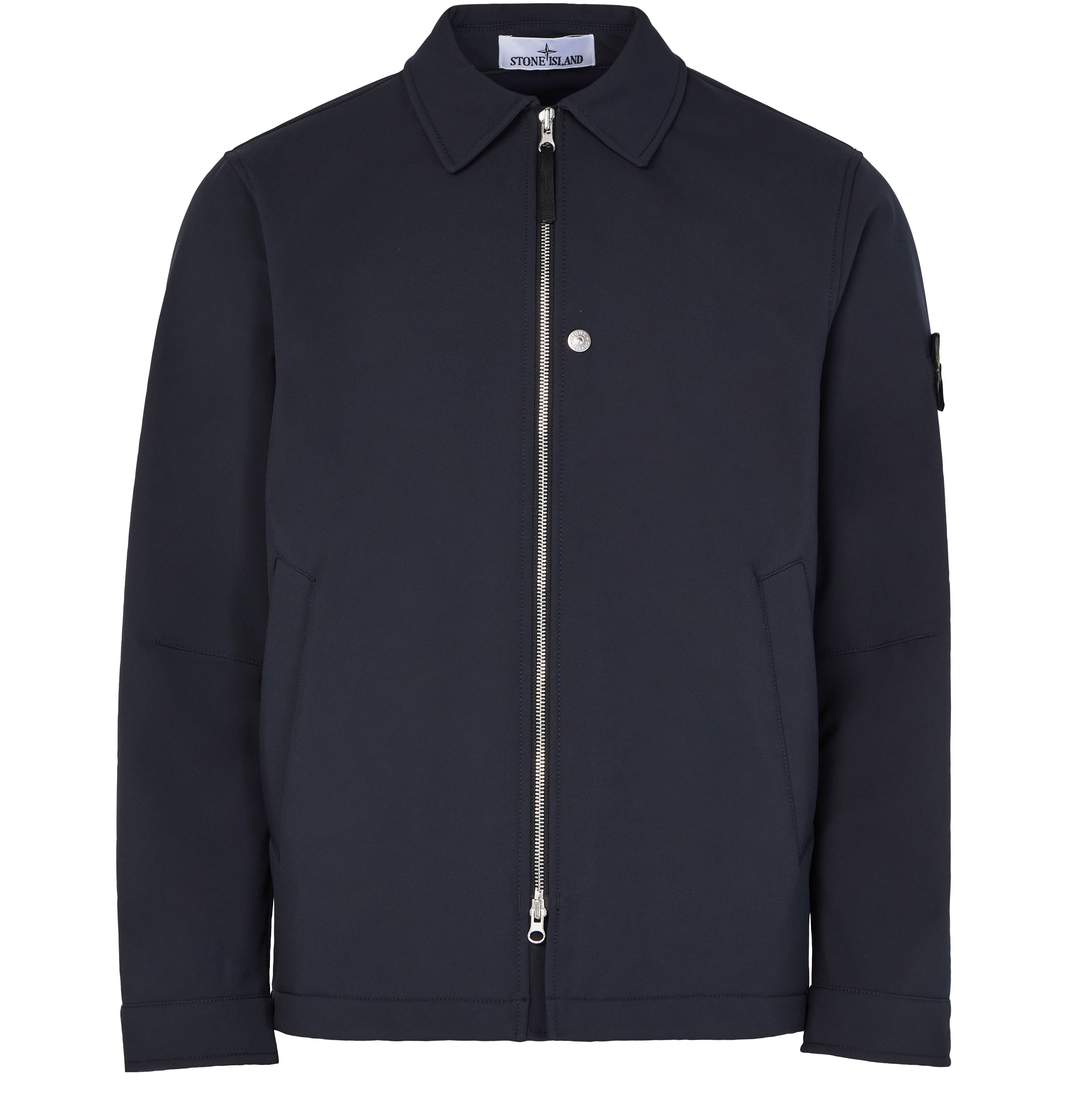 Logo patch jacket