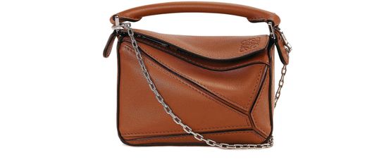 Loewe Puzzle Nano Bag in Tan