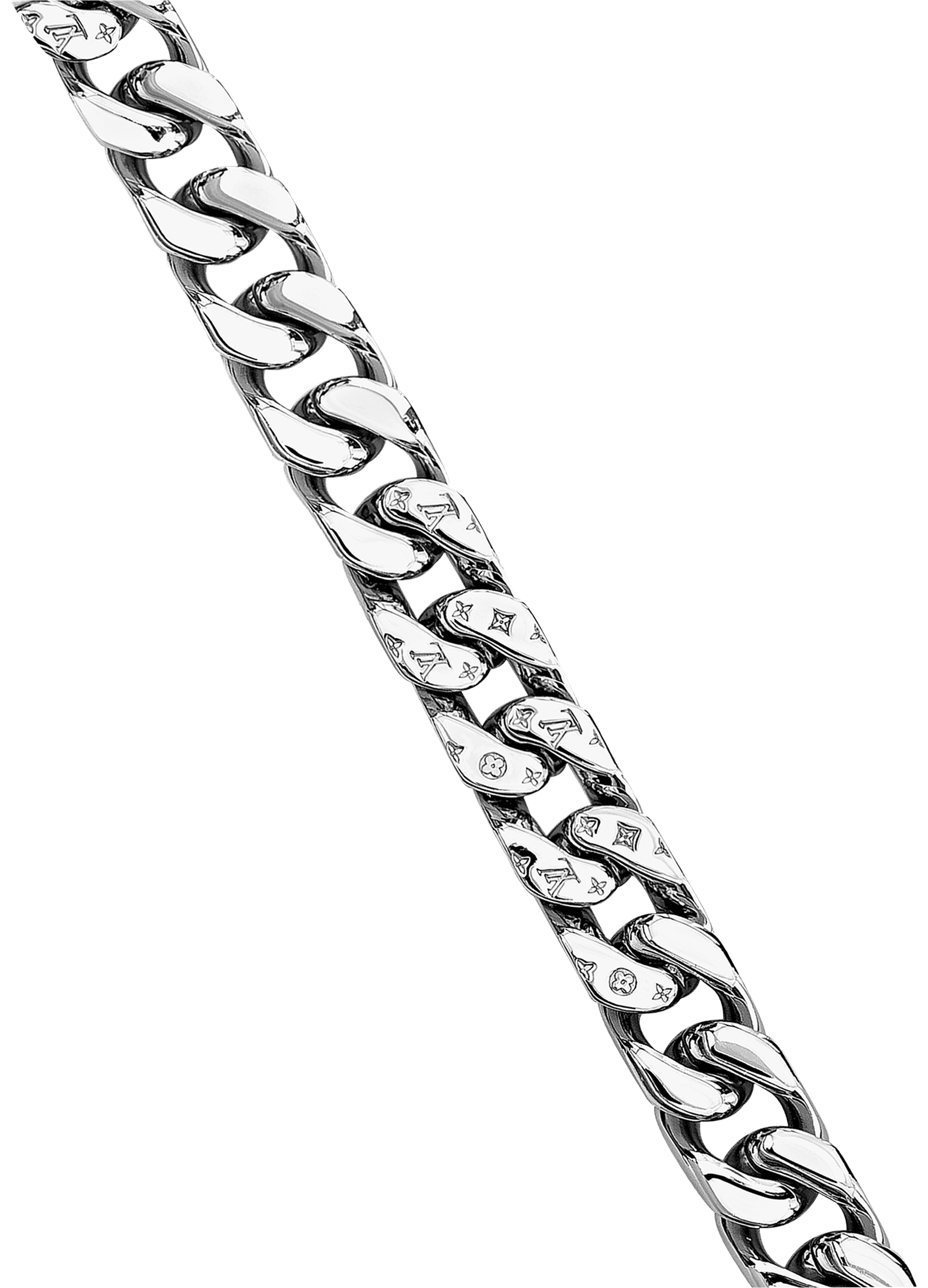 LV Chain Links Necklace thumbnail 4