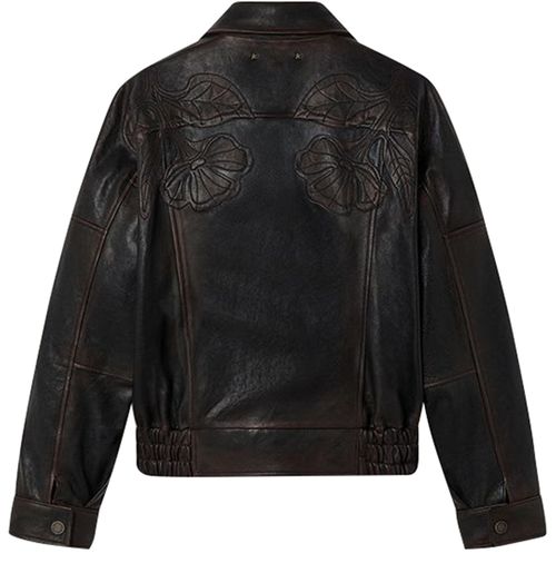 GOLDEN GOOSE Journey nappa leather bomber jacket