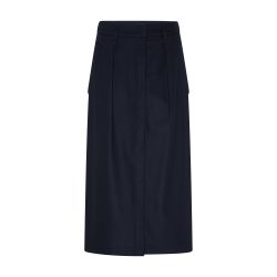 ROMINA Wool Navy スカート Max Skirt 027 Romina 24FW Mara