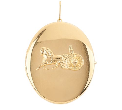 CELINE Sulky box pendant