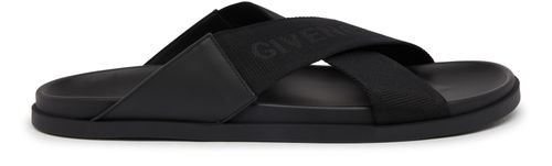 GIVENCHY G Flat sandals with crossed bands