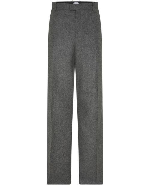 BOTTEGA VENETA Light wool flannel trousers