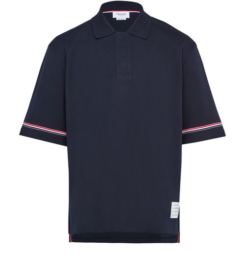 THOM BROWNE Cotton polo