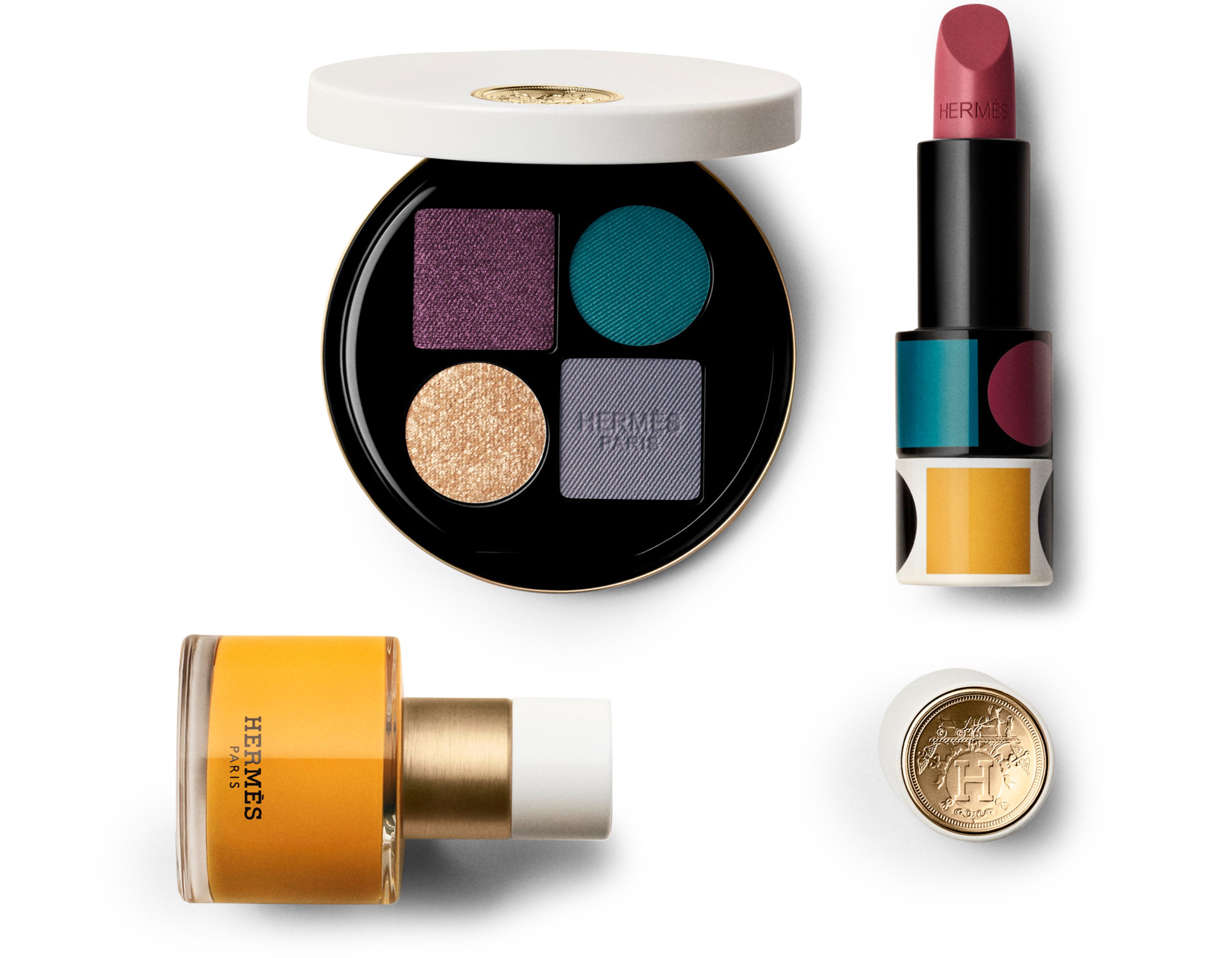 Ombres d'Hermès, eye shadow quartet, limited edition thumbnail 7