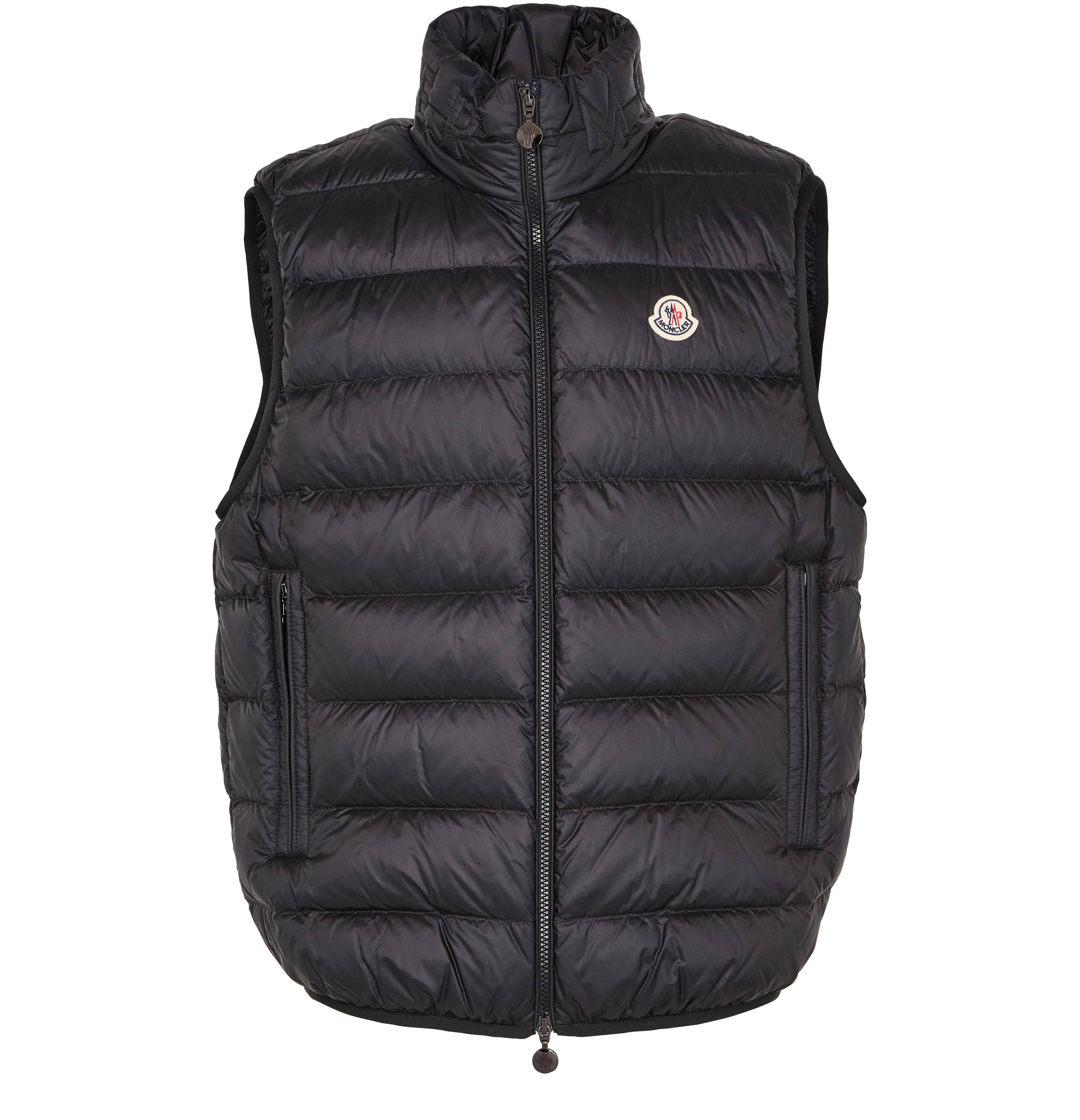 Rocoque sleeveless down jacket