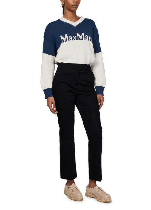 MAX MARA Okra cotton cigarette pants