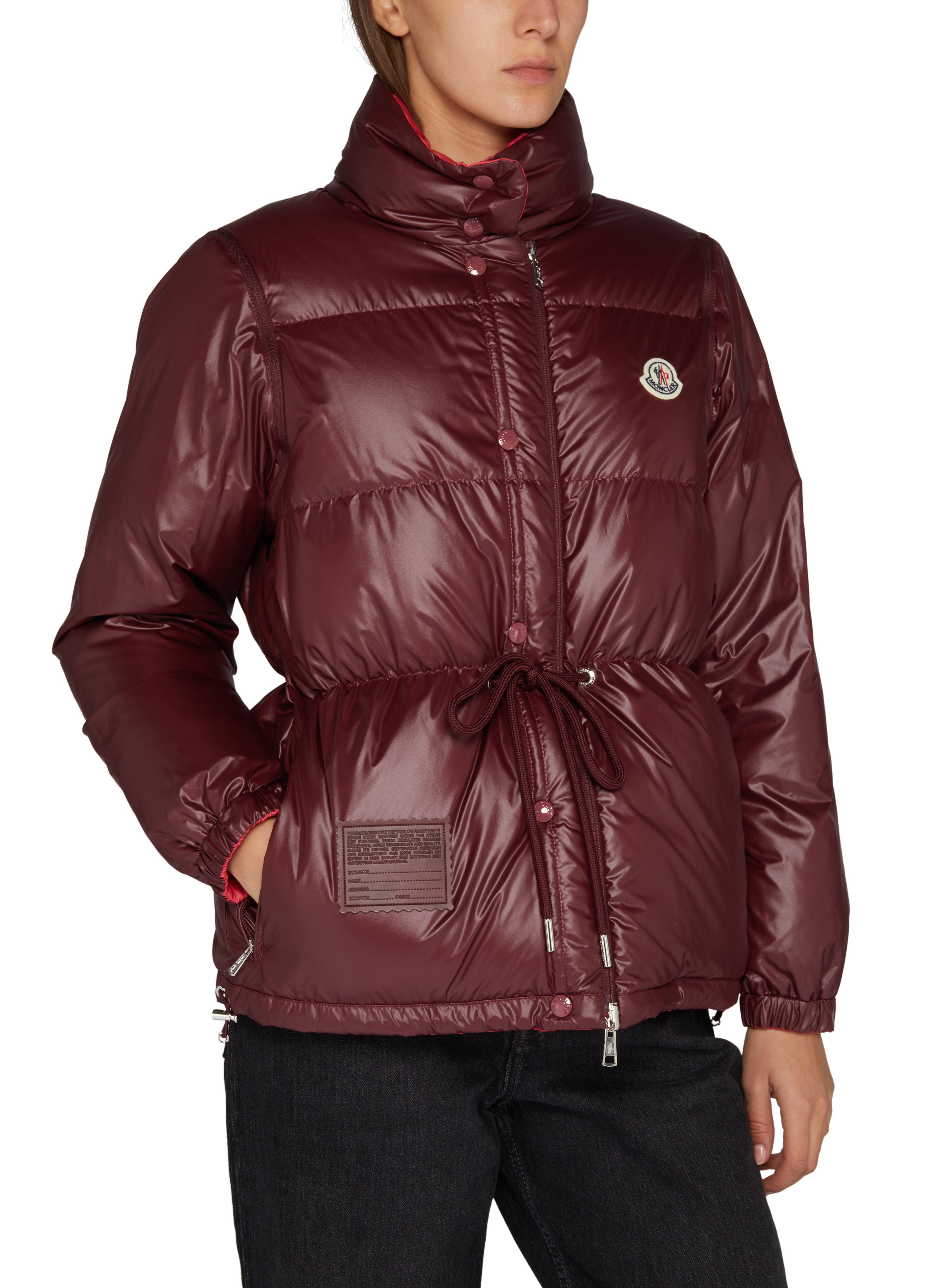 Moncler Verone reversible short down jacket thumbnail 4