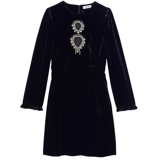 Women s Short sequin dress SANDRO 24S