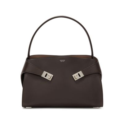 Ferragamo Hug Shoulder Bag (s) In Pink