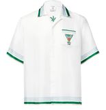 Cuban collar short-sleeved shirt - CASABLANCA