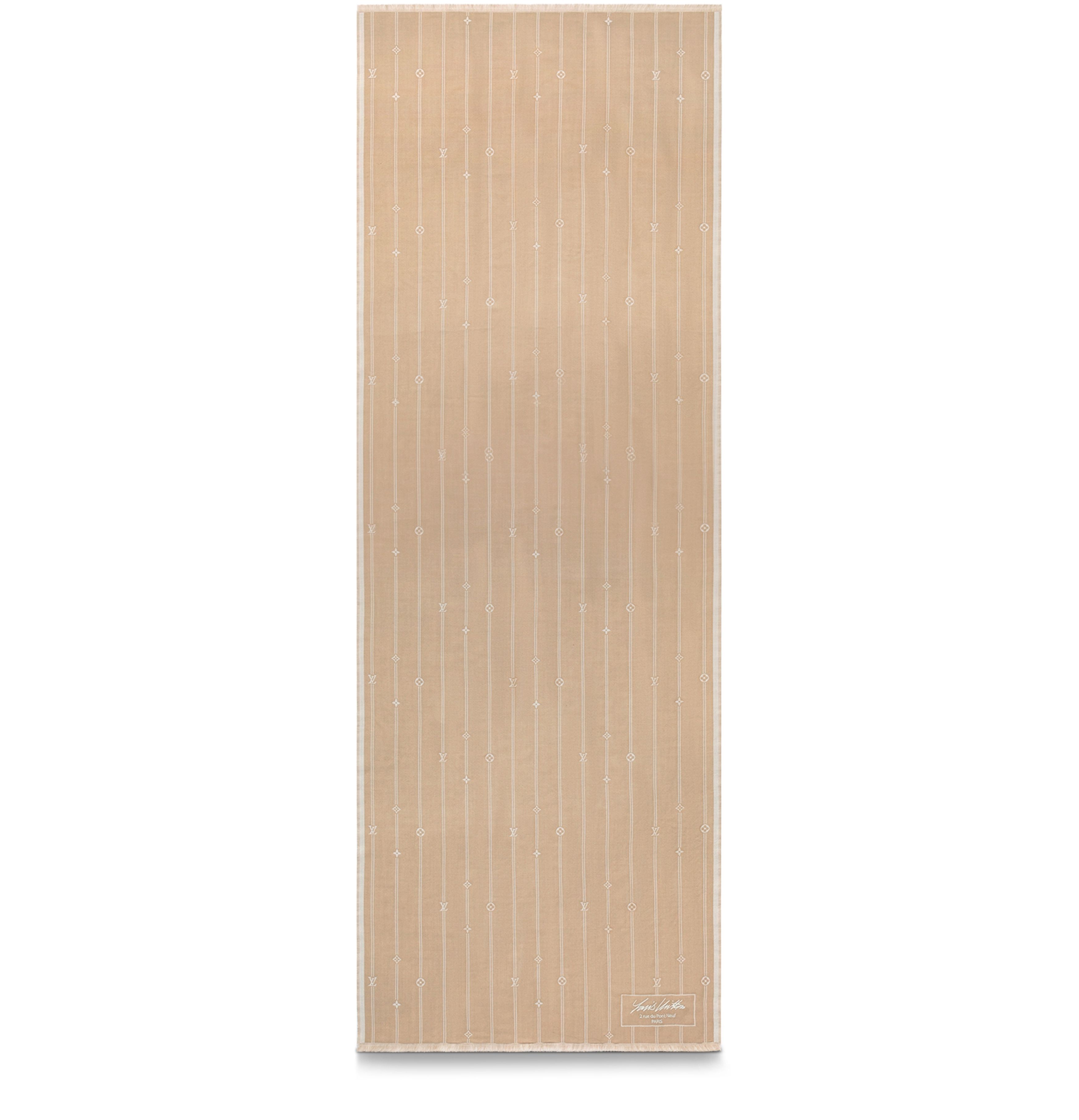 Monogram Stripes Stole thumbnail 3