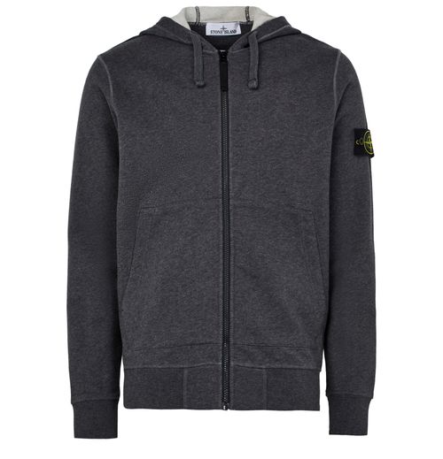 STONE ISLAND Zipped hoodie