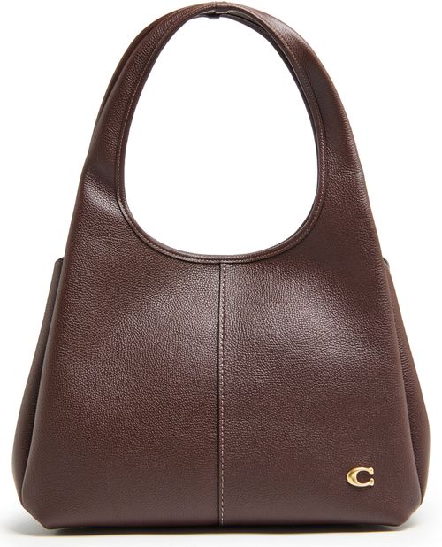 COACH Lana polished pebble leather shoulder bag