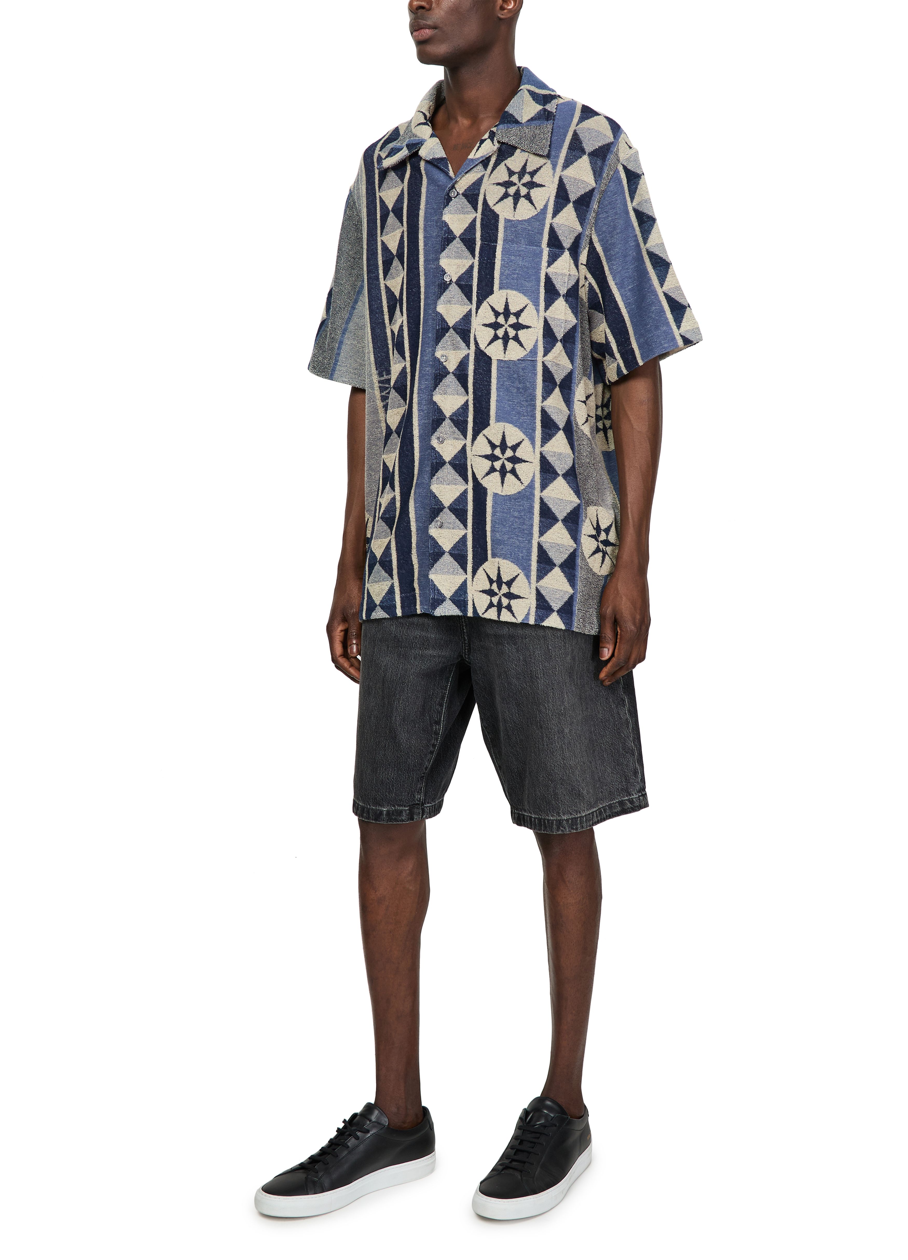 Short-sleeved terrycloth shirt thumbnail 7