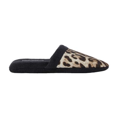 Women's Embroidered terry cotton slippers | DOLCE & GABBANA