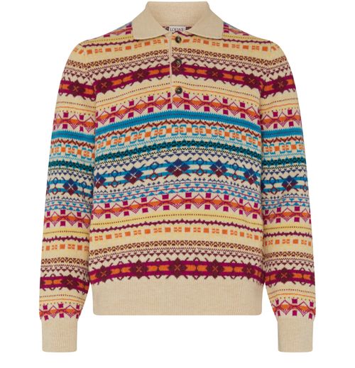 LOEWE Polo sweater in wool