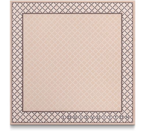 LOUIS VUITTON Monogram Flower Tile Shawl