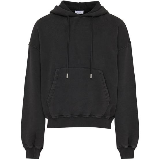 Gray hoodie on sale with white strings