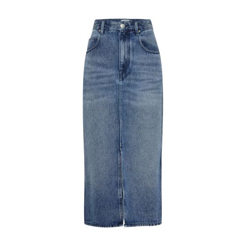 Isabel Marant Étoile Tilauria Denim Skirt In Light_blue