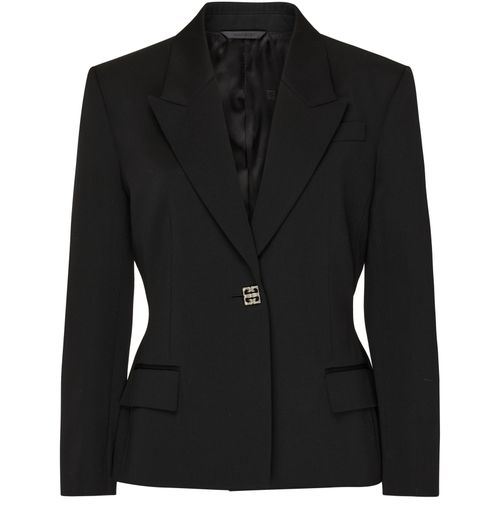 GIVENCHY Veste en laine à détail 4G