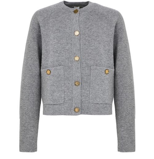 TOTEME Hammered button cardigan