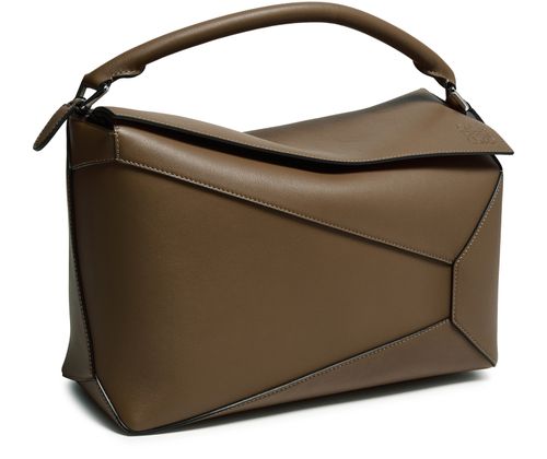 LOEWE Large Puzzle bag in grained calfskin
