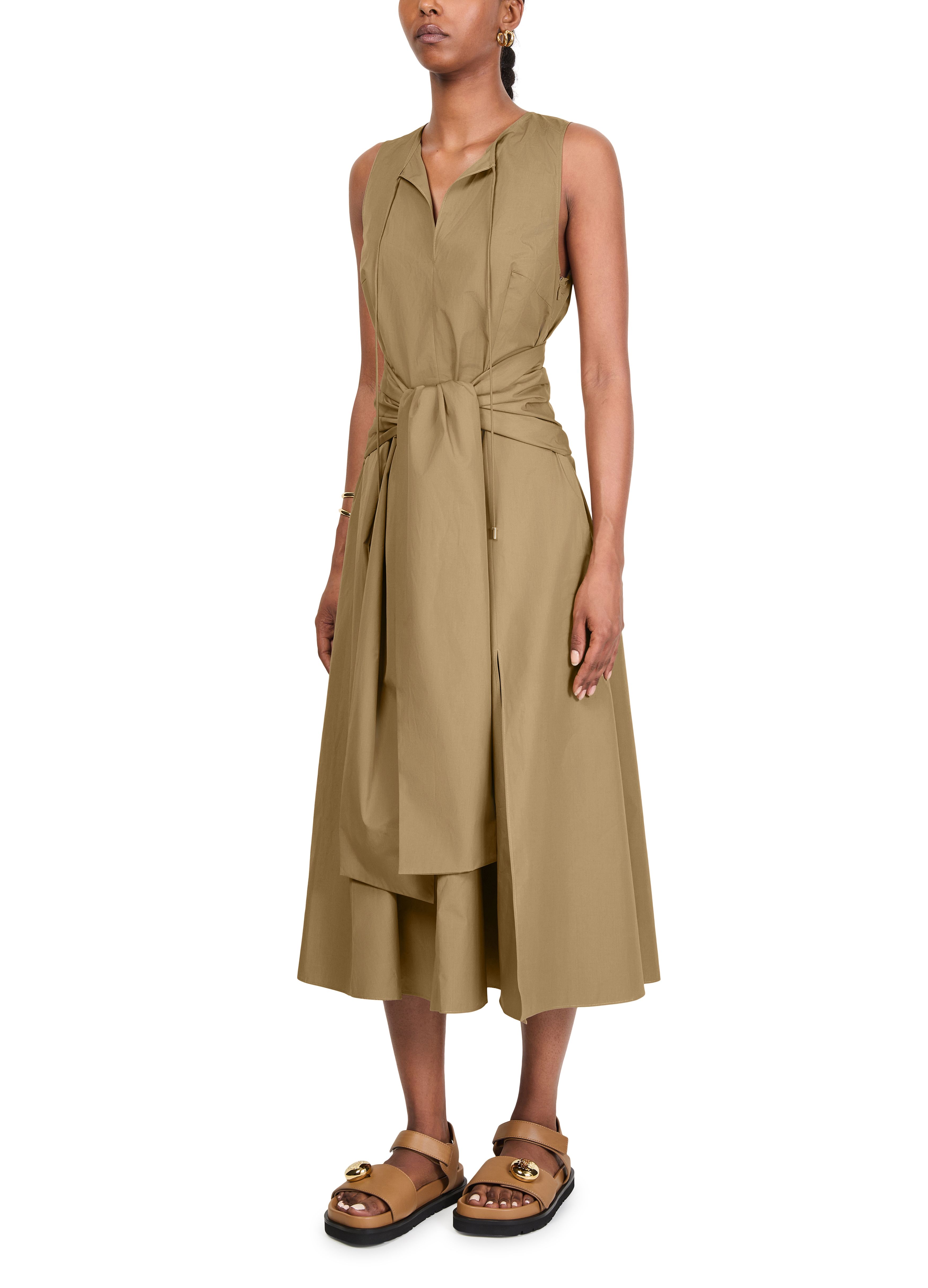 Wrap dress in cotton thumbnail 6