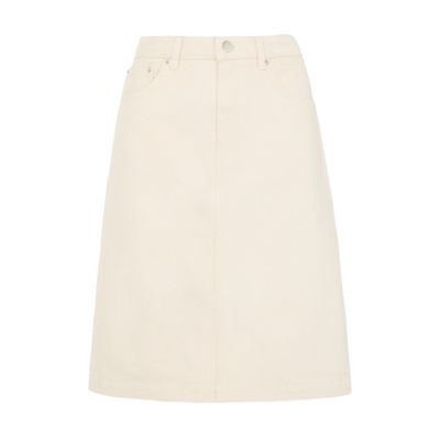 Cali midi denim skirt