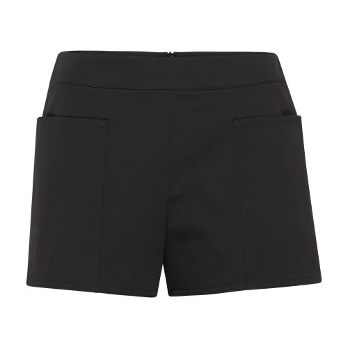 Shop Max Mara Riad Shorts In Nero