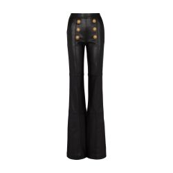 Women's Leather pants, BALMAIN